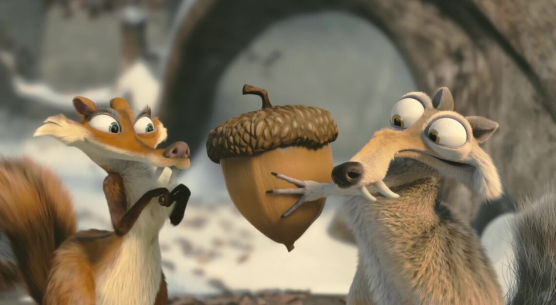 Scrat e Scrattina, i due scoiattoli dell'Era Glaciale