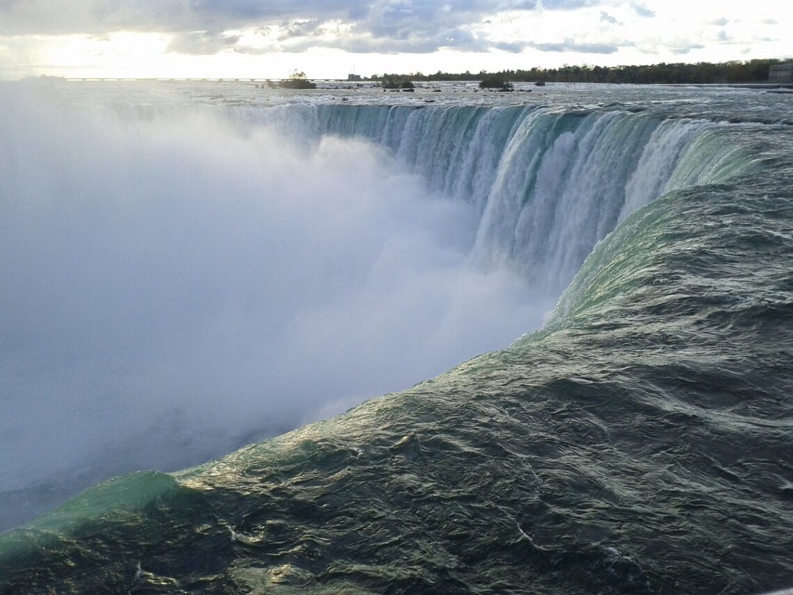 Evoluzione delle Cascate del Niagara